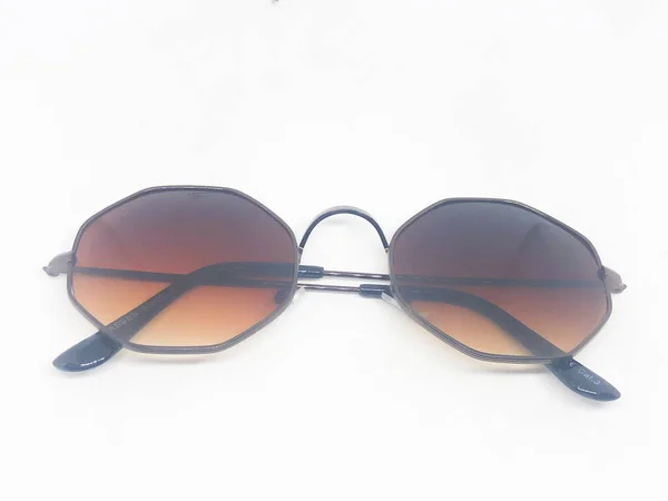 Assortment Sunglasses White Background — 스톡 사진