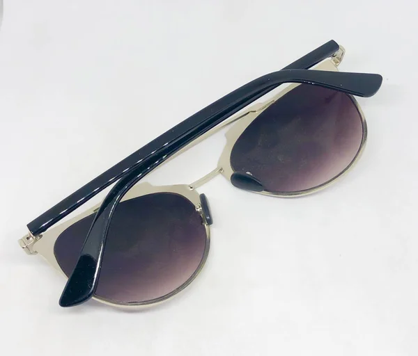 Assortment Sunglasses White Background — 스톡 사진