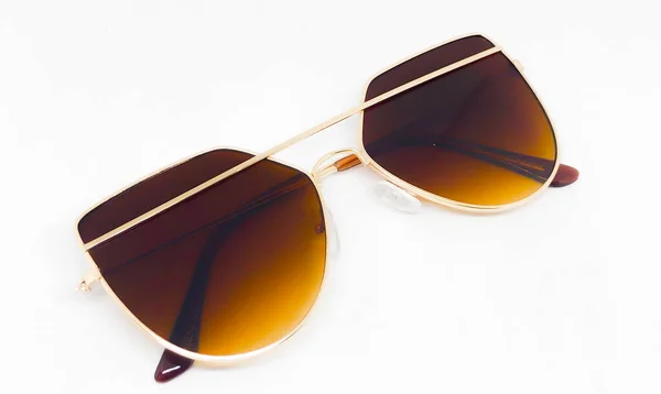 Assortment Sunglasses White Background — 스톡 사진