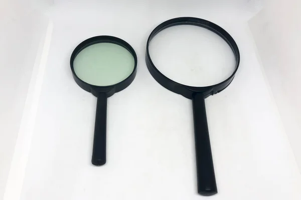 Magnifier White Background — Stock Photo, Image