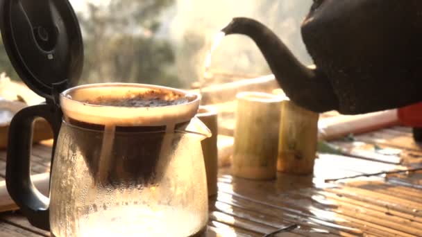 Café Goutte Goutte Ralenti — Video