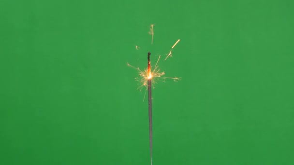 Firework Spark Color Background — Stock Video