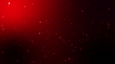 Renk arkaplanı üzerine düşen kar parçacıkları etkisi