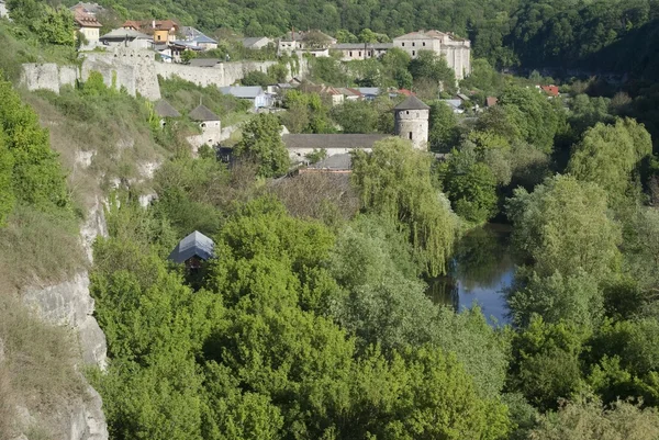 Kamyanets-Podilsky eski şehir, Ukrayna — Stok fotoğraf