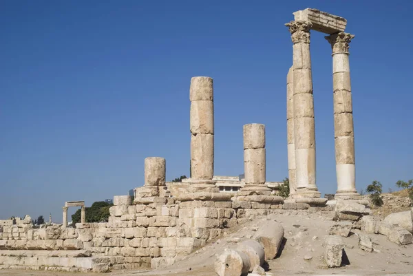 Shmeisani, Amman Citadel, Jordan — Zdjęcie stockowe