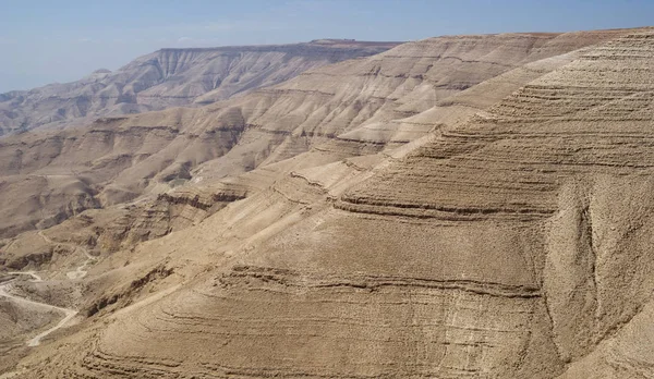 Jordan рифтова долина — стокове фото