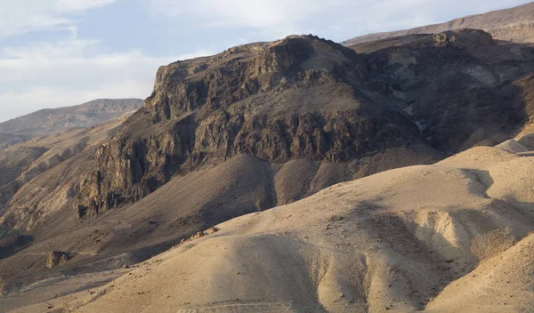 Cuello volcánico, Wadi al Hasa, Jordania — Foto de Stock