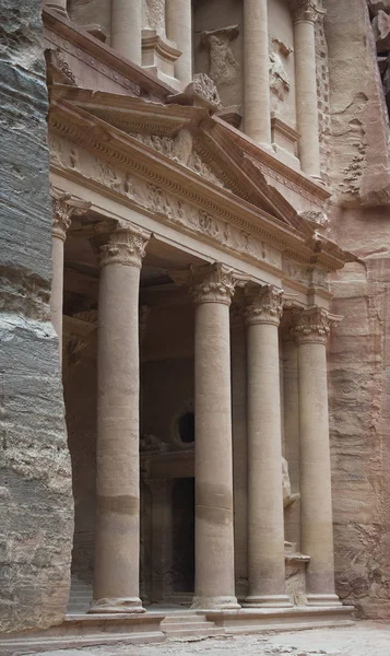 El Tesoro, Petra, Jordania — Foto de Stock