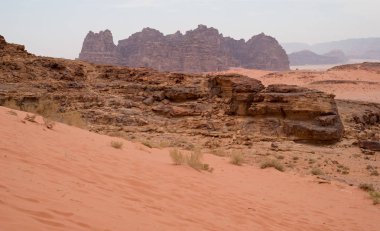 Wadi rum çöl, jordan