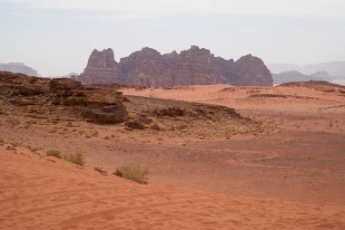 Wadi rum çöl, jordan