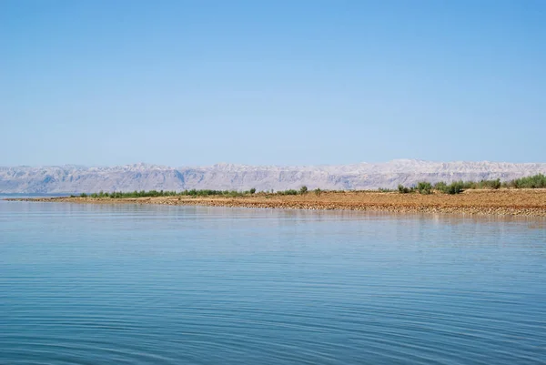 Totes Meer Landschaft Blick israel Küste — Stockfoto