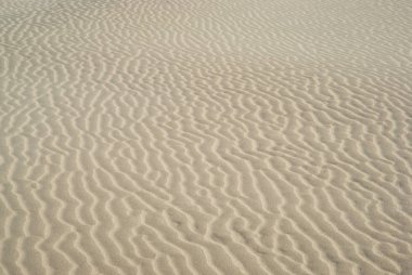 Kum tepeleri içinde dalgalanmalar