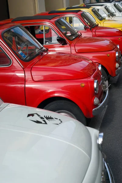 Reunión de coches clásicos — Foto de Stock