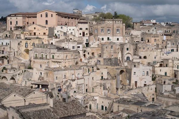 Матера (Італія). Всесвітньої спадщини ЮНЕСКО — стокове фото