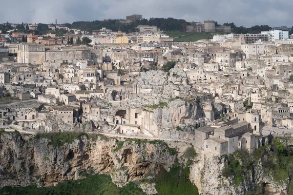 Matera, Włochy. Światowego dziedzictwa UNESCO — Zdjęcie stockowe