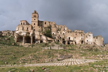 Kalıntıları Craco, İtalya