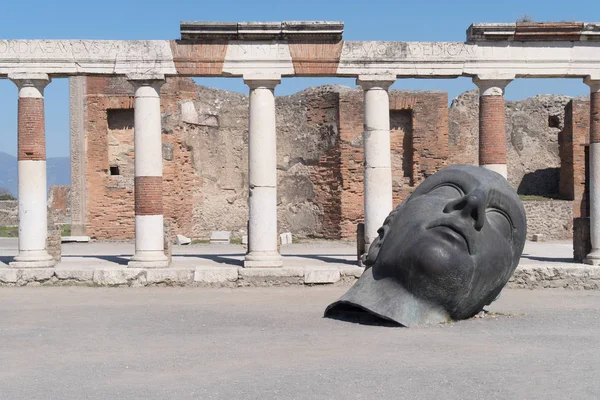 Ruinerna av Pompeji, Italien — Stockfoto