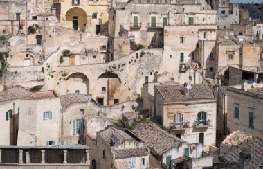Matera, İtalya. UNESCO Dünya Miras Listesi