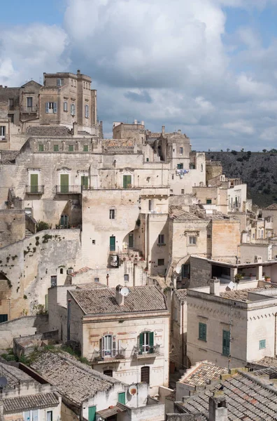 Matera, Italien. Unescos världsarvslista — Stockfoto