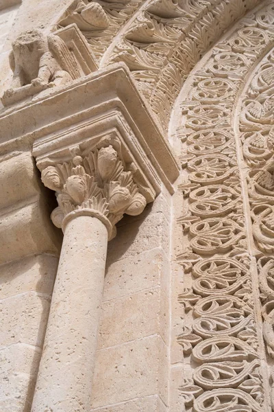 Architektonische Details der Kathedrale von Matera — Stockfoto