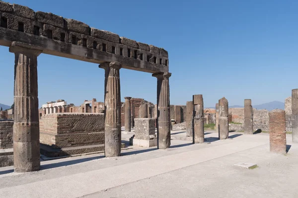 De ruïnes van Pompeii, Italië — Stockfoto