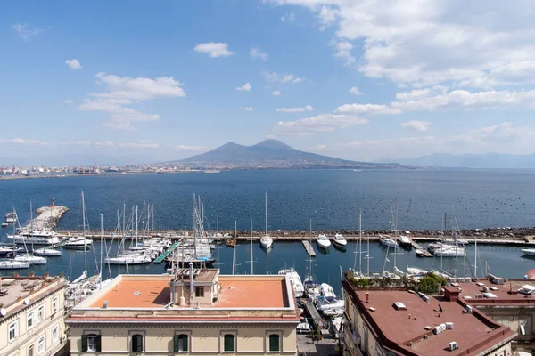 Golfo di Napoli Mergellina — Foto Stock