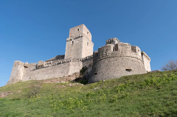 La forteresse. Italie, Assise — Photo