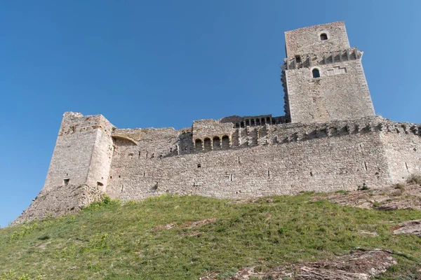 堡垒。意大利阿西西 — 图库照片