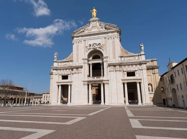 Basilica di Santa Maria degli Angeli. Italia, Assisi — Foto Stock