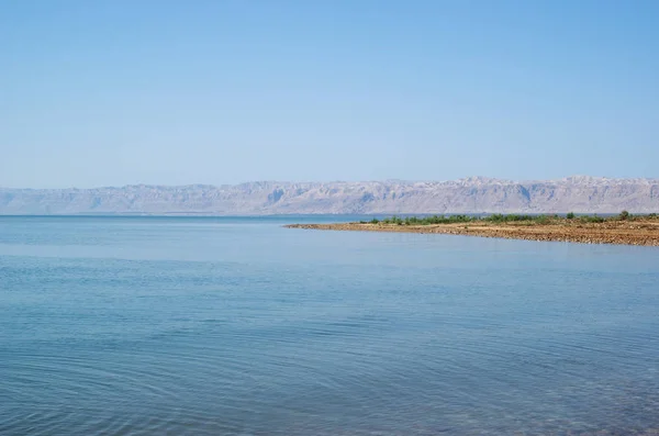 Ölü Deniz Manzaralı İsrail sahil — Stok fotoğraf