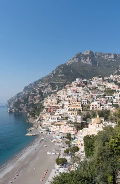 Positano, provinz salerno, italien — Stockfoto