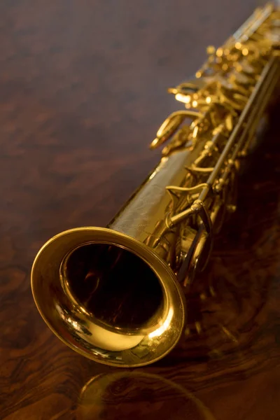 Сопрано-саксофон — стоковое фото