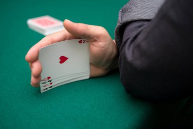 İskambil, yakın çekim