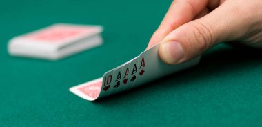 İskambil, yakın çekim