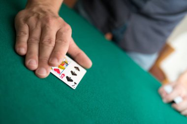 İskambil, yakın çekim