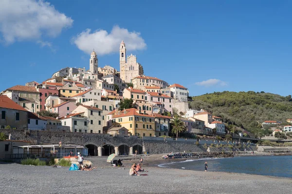 Cervo, village médiéval, Italie — Photo