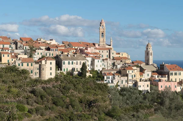 Cervo, village médiéval, Italie — Photo