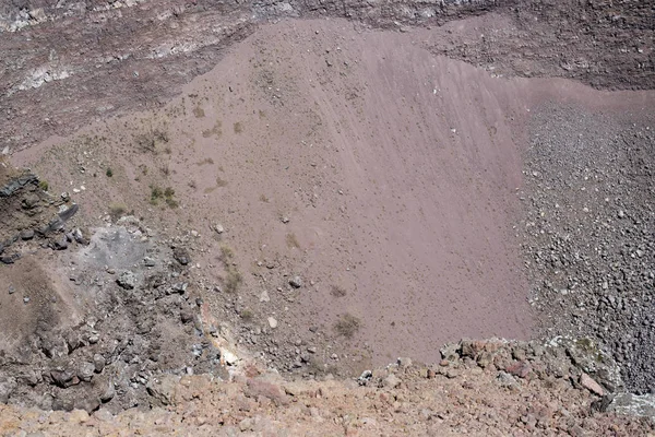 Blick auf die Kraterwand des Vesuvs — Stockfoto