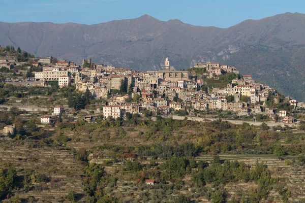 Triora. Antigua aldea en la región de Liguria de Italia —  Fotos de Stock