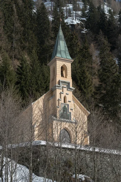 Chapel, Gressoney-Saint-Jean, Italy — Stock Photo, Image