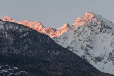 İtalya, Aosta Vadisi, mountainscape