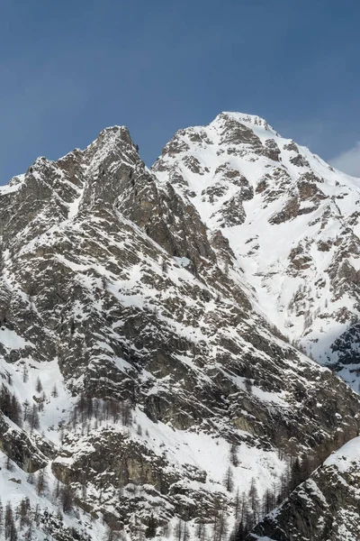 Hory údolí Aosta, Itálie — Stock fotografie