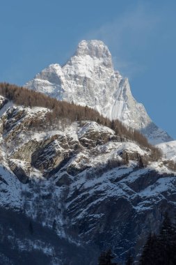 Breuil-Cervinia, İtalya'dan Matterhorn