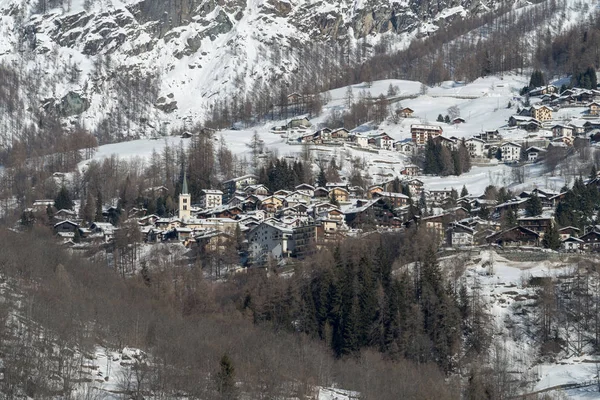 Valtournenche, Aosta-dalen, Italien — Stockfoto