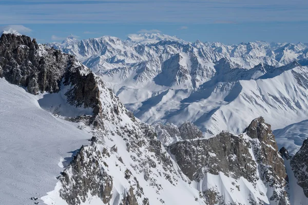 Itália, Courmayeur, gama Mont Blanc — Fotografia de Stock