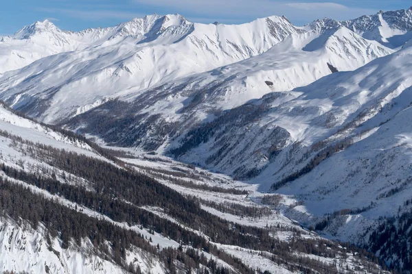 イタリア、ヴァッレ ・ ダオスタ州山 — ストック写真