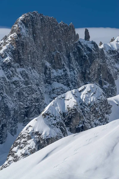 Massiccio del Monte Bianco — Foto Stock