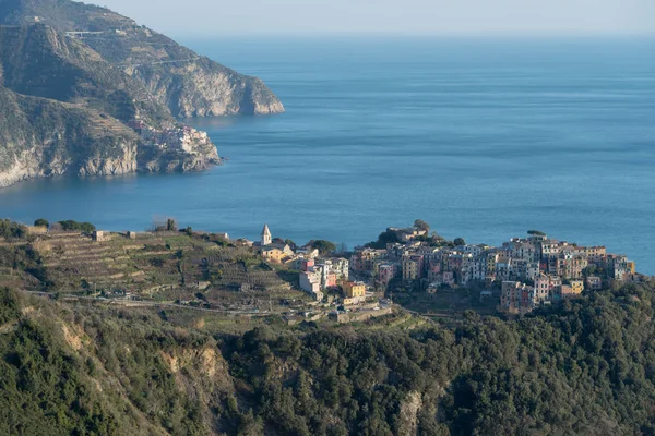 Parku Narodowego cinque terre, Włochy — Zdjęcie stockowe