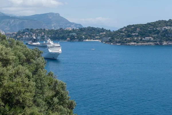 Strade di Villefranche-sur-mer, Costa Azzurra — Foto Stock