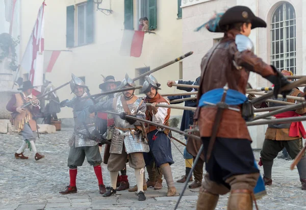 Medieval costume party — Stock Photo, Image